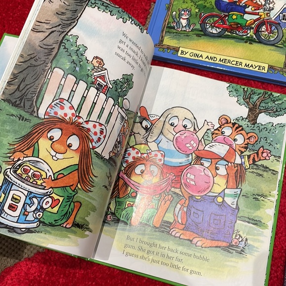 Big Little Critters & Little Monsters 4 Book Lot Mercer Mayer’s EUC - LIKE NEW! - Picture 6 of 16